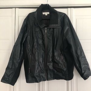 Target Plus Size Leather Jacket Size 3x